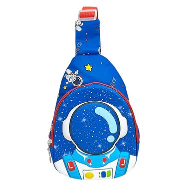 Mini Spaceman 3D Shell Kids Sling Bag
